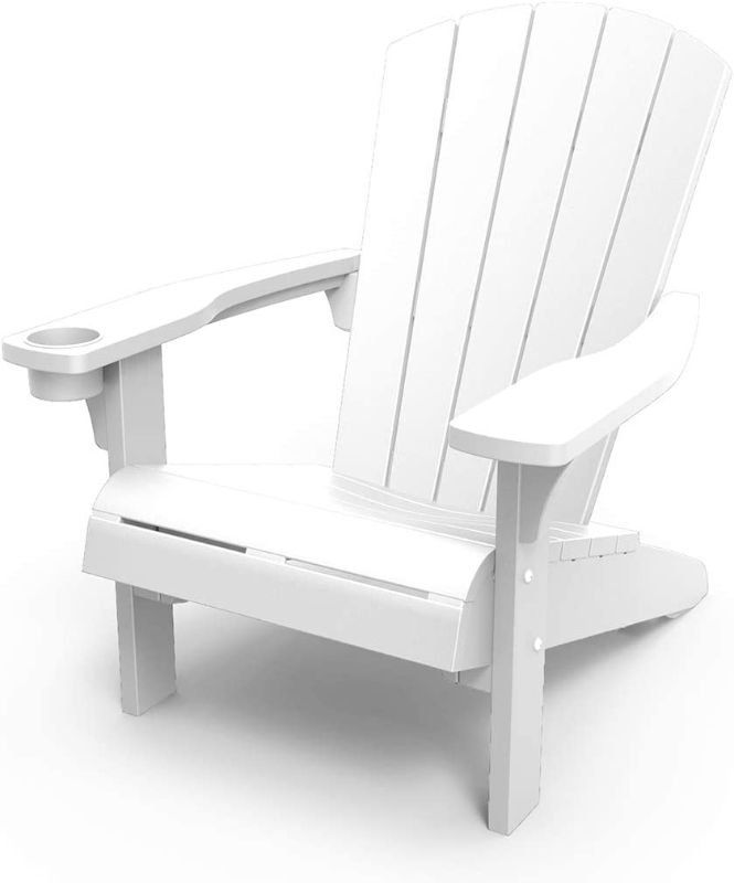Photo 1 of ***PARTS ONLY*** Alpine Outdoor Adirondack Chair - White - Keter