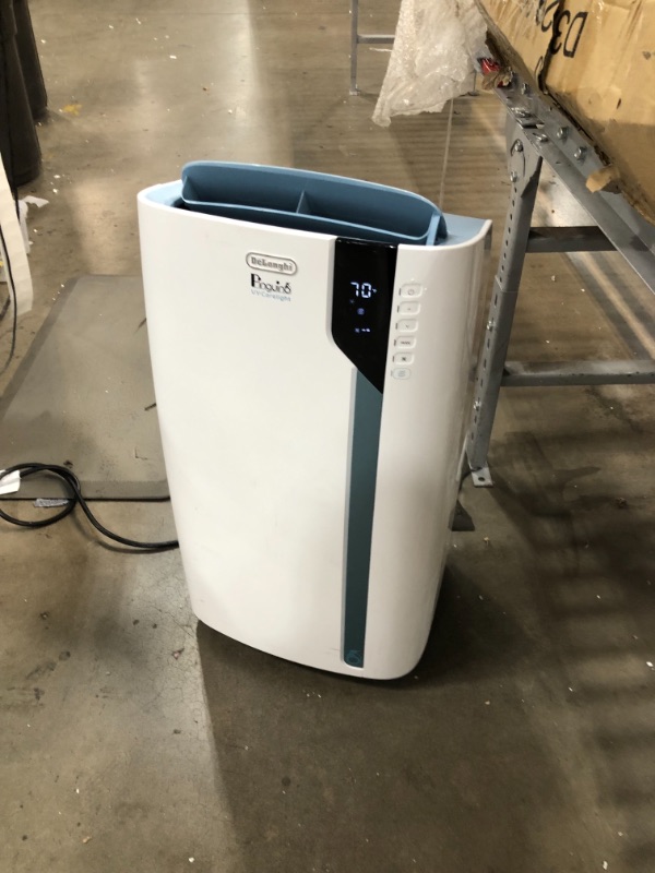 Photo 6 of DeLonghi PACEX390UVcare-6AL WH Penguino 14000 BTU Portable Air Conditioner, Dehumidifier, Fan & UV-Carelight, White
