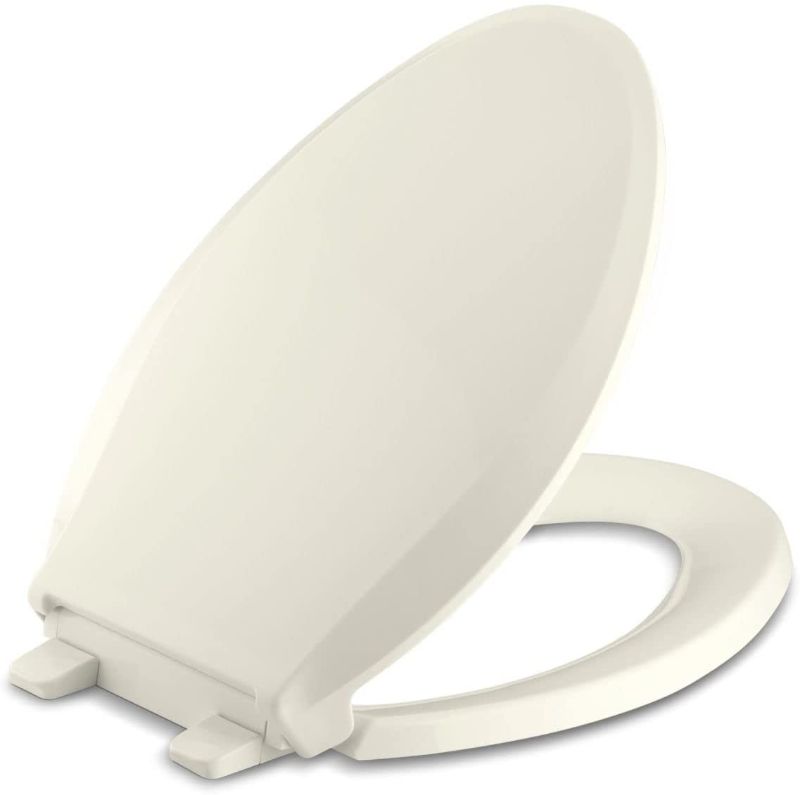 Photo 1 of 
Kohler K-4636-96 Cachet Elongated Biscuit Toilet Seat, With Grip-Tight Bumpers, Quiet-Close, Quick-Release Hinges, Quick-Attach Hardware, No Slam Toilet Seat
18.06 x 14.31 x 1.13 inches
