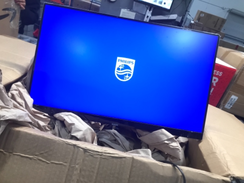 Photo 3 of Philips 246E9QDSB 24" Frameless Monitor, Full HD IPS, 129% sRGB, 75Hz, FreeSync, VESA