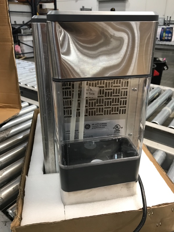 Photo 5 of ***PARTS ONLY***GE Profile Opal | Countertop Nugget Ice Maker | Portable Ice Machine Complete with Bluetooth Connectivity | Smart Home Kitchen Essentials | Stainless Steel Finish | Up to 24 lbs. of Ice Per Day
15.5 x 10.5 x 17.25 inches
