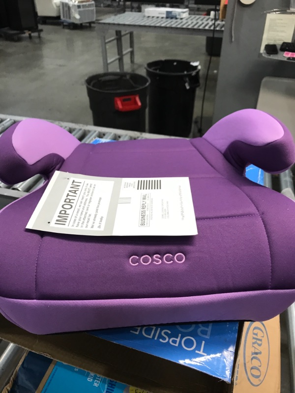 Photo 3 of Cosco Topside Booster Car Seat - Easy to Move, Lightweight Design (Grape)
