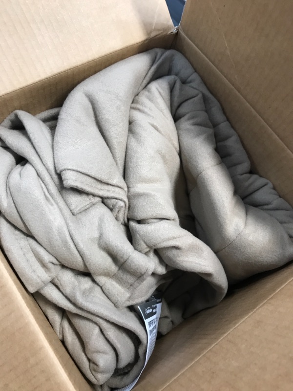Photo 1 of Sunbeam Heated Blanket | 5 Heat Settings, Quilted Fleece, Mushroom, Twin - BSF9GTS-R772-12A00
TWIN 