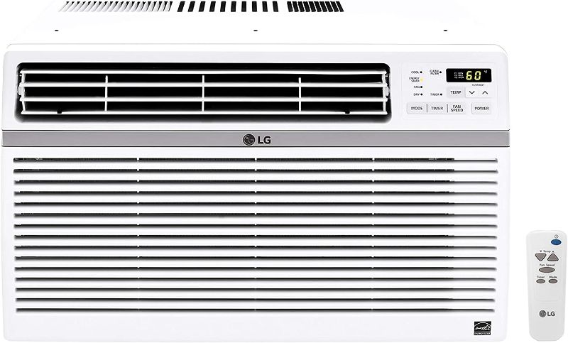 Photo 1 of ****PARTS ONLY****
LG 8,000 BTU 115V Window-Mounted Air Conditioner with Remote Control, White