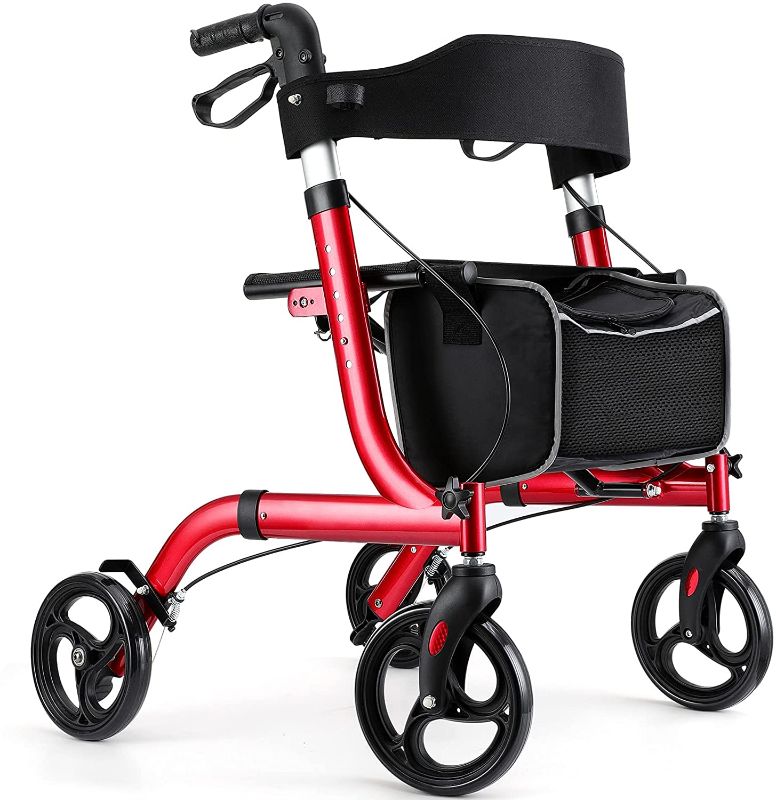 Photo 1 of ***New***
Healconnex Rollator Walkers for Seniors-Folding Rollator Walker with Seat and Four 8-inch Wheels-Medical Rollator Walker with Comfort Handles and Thick Backrest-Lightweight Aluminium Frame and Basket
