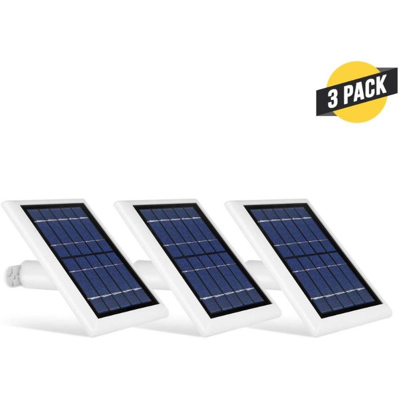 Photo 1 of ***Previously used***, ***Damaged***
Wasserstein Solar Panel Compatible with Arlo Essential Spotlight and XL Spotlight Camera Only with 13.1 Ft. Cable in White (3-Pack)
