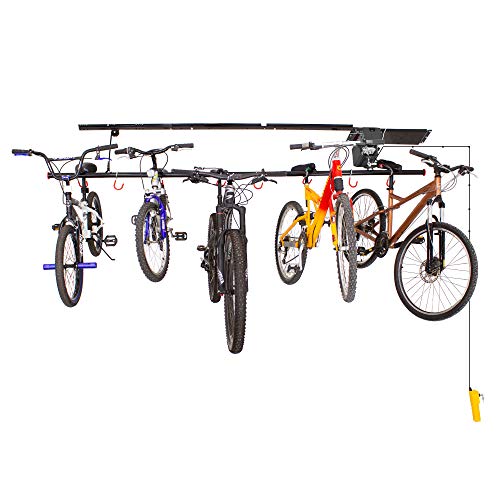 Photo 1 of  Garage Gator 68221 Motorized 8 Bike Lift, Black
