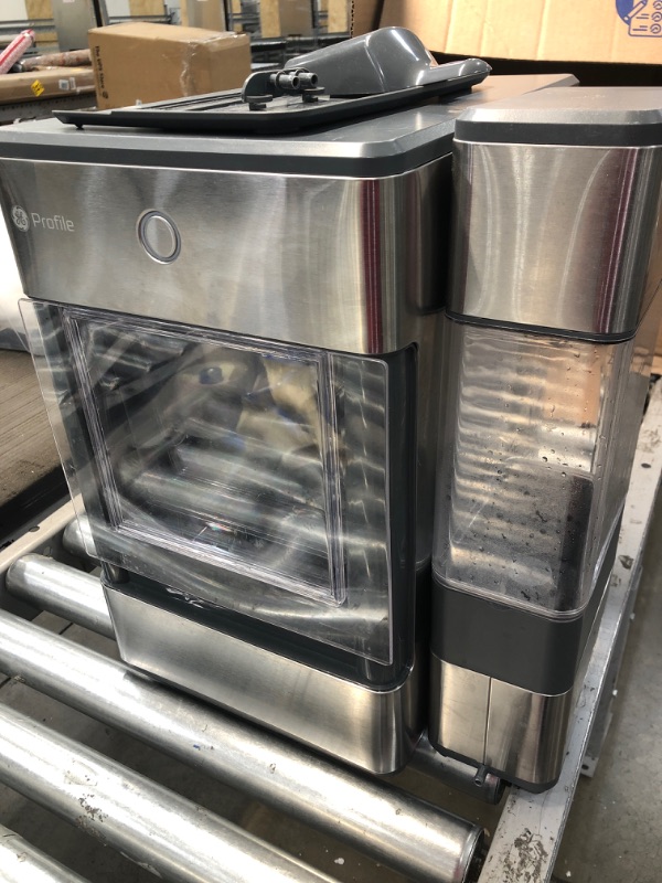 Photo 2 of **parts only ** 
GE Profile Opal | Countertop Nugget Ice Maker | Portable Ice Machine Complete with Bluetooth Connectivity | Smart Home Kitchen Essentials | Stainless Steel Finish | Up to 24 lbs. of Ice Per Day