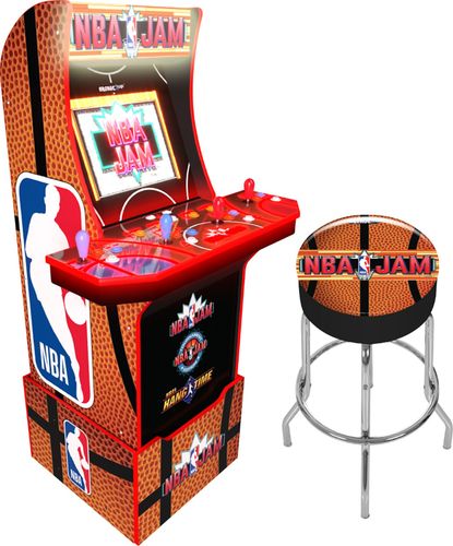 Photo 1 of ***New***
Arcade1Up NBA Jam Home Arcade with Stool and Riser