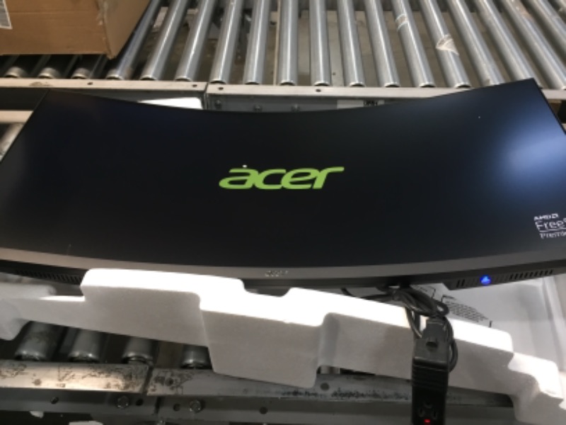 Photo 3 of Acer Nitro XZ342CK Pbmiiphx 34" 1500R Curved WQHD (3440 x 1440) VA Gaming Monitor with AMD Radeon Freesync, VESA Certified DisplayHDR400, 95% sRGB, 144Hz, 1ms VRB (Display Port & 2 x HDMI 2.0 Ports)