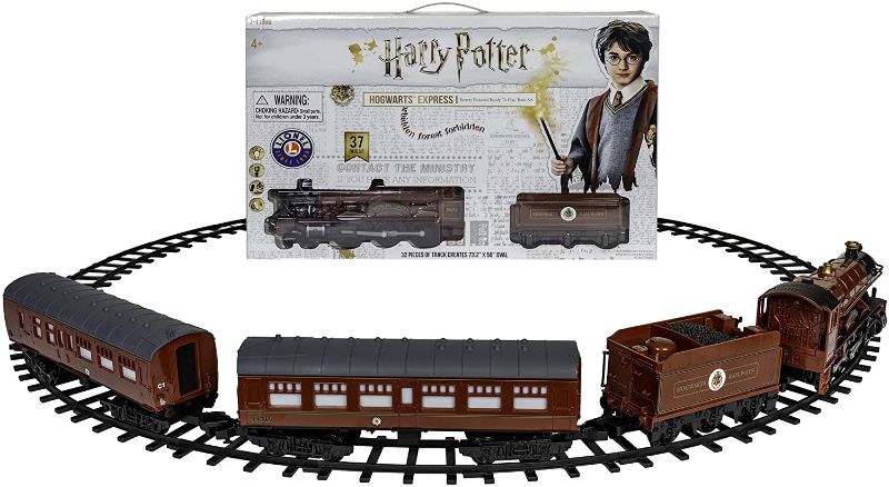 Photo 1 of Lionel Hogwarts Express Ready-to-Play 4-6-0 Set, Battery-powered Model Train Set with Remote