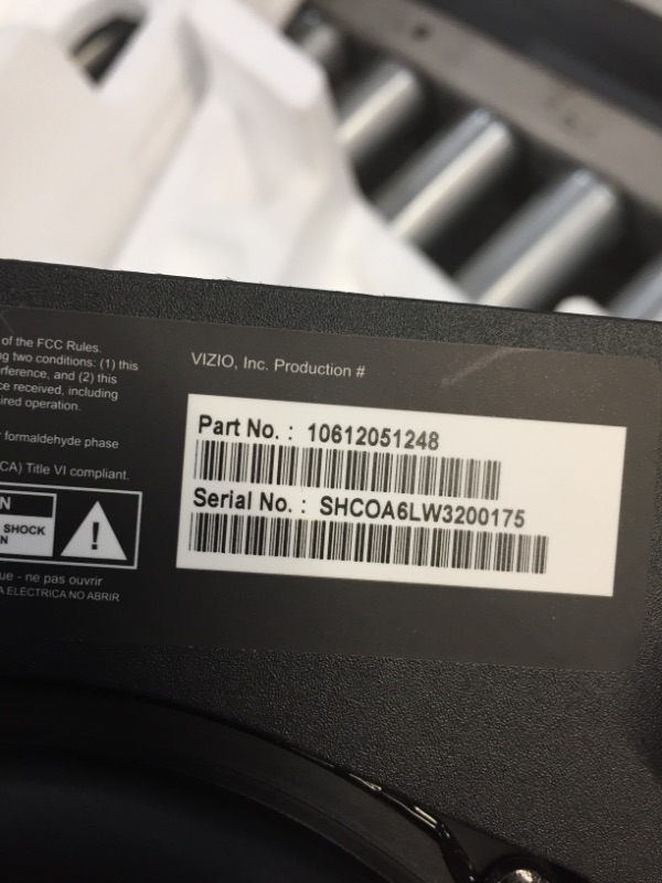 Photo 8 of VIZIO V-Series 2.1 Home Theater Sound Bar with DTS:X, Wireless Subwoofer, Bluetooth, Voice Assistant Compatible, Includes Remote Control - V21-H8R