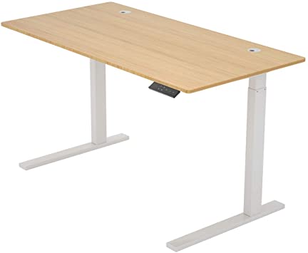 Photo 1 of ZHU CHUANG Height Adjustable Desk Electric Standing Desk Stand up Desk Home Office Desk (48x24 Inch