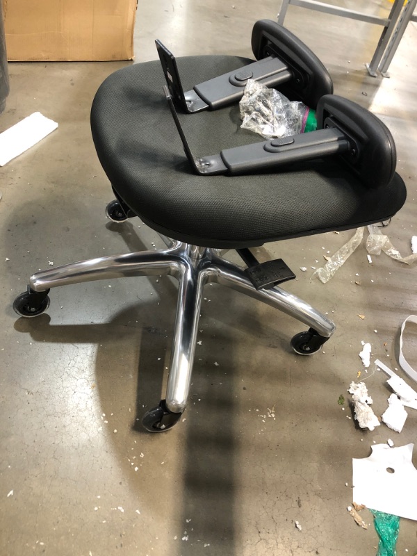 Photo 2 of PARTS ONLY. Duramont Ergonomic Office Chair - Adjustable Desk Chair with Lumbar Support and Rollerblade Wheels MISSING BACK AND HEAD PIECE.
