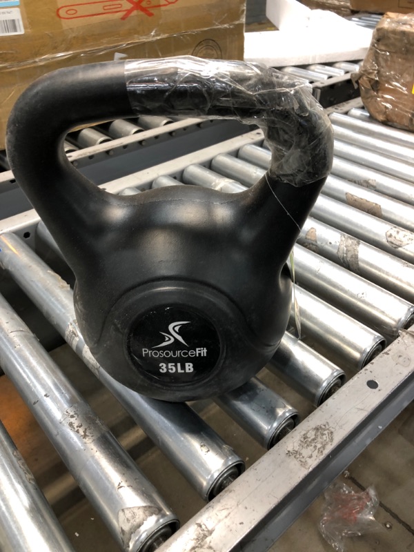 Photo 2 of *Broken at the handle* *Sand is coming out*
ProSource Vinyl Plastic Kettlebell 35 lbs
