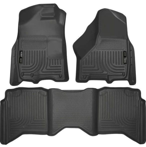 Photo 1 of Husky Liners WeatherBeater Front & Rear Floor Liner (Black) - 99001
