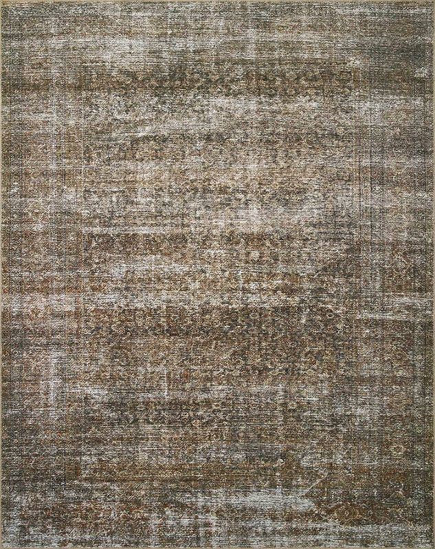 Photo 1 of Amber Lewis x Loloi Billie Collection BIL-06 Tobacco / Rust 5' x 7'6" Area Rug
