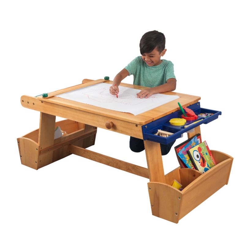 Photo 1 of KidKraft Art Table with Drying Rack and Storage | KidKraft | GameStop
loose hardware, for parts only!!!