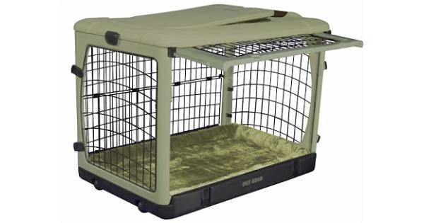 Photo 1 of ***PREVIOUSLY USED***
The Other Door Steel Dog Crate W/Pad LG Sage...***PACKAGE DAMAGED FROM SHIPMENT***

