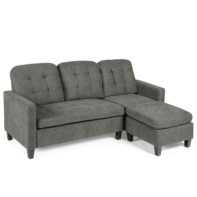 Photo 1 of ***BOX 1 OF 2***CORNER SOFA WITH STROOL- 1 SEATER WITH STOOL...***INCOMPLETE***
***NOT EXACT STOCK PICTURE, FOR REFERENCE ONLY***
