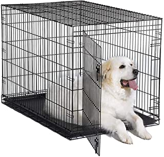 Photo 1 of New World Crates New World Single Door 48" Folding Metal Dog Crate New