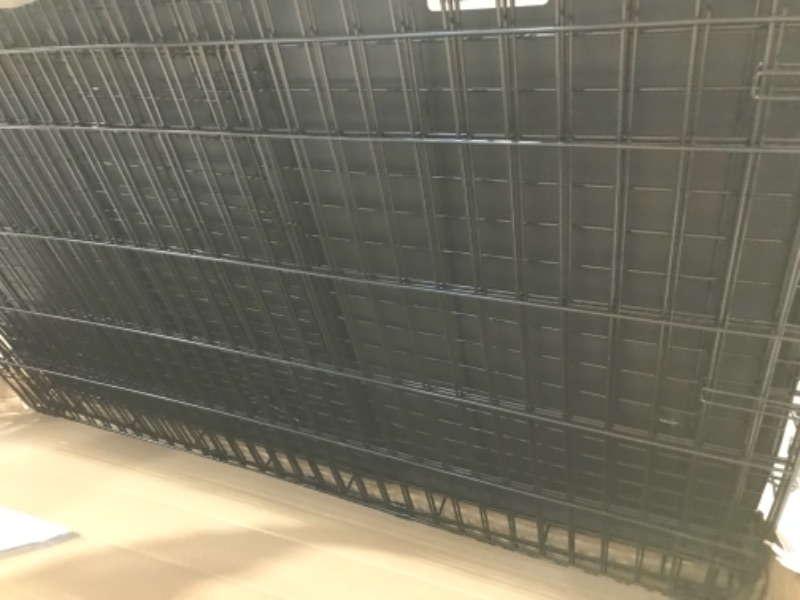 Photo 1 of New World Crates New World Single Door 48" Folding Metal Dog Crate New