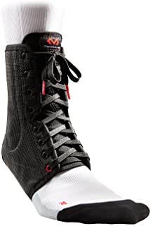 Photo 1 of McDavid Level 3 Ankle Brace with lace up stays - black
