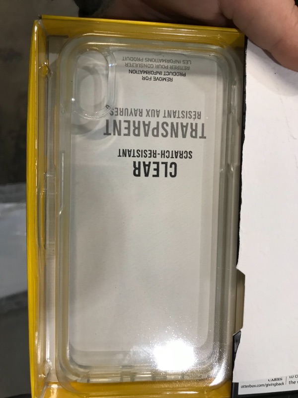 Photo 2 of OTTERBOX SYMMETRY CLEAR SERIES Case for iPhone Xs Max - Retail Packaging - CLEAR
