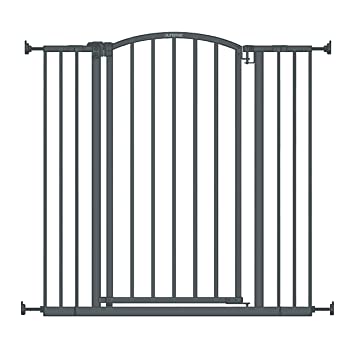 Photo 1 of 36" Summer Extra Tall Decor Safety Baby Gate, Gray