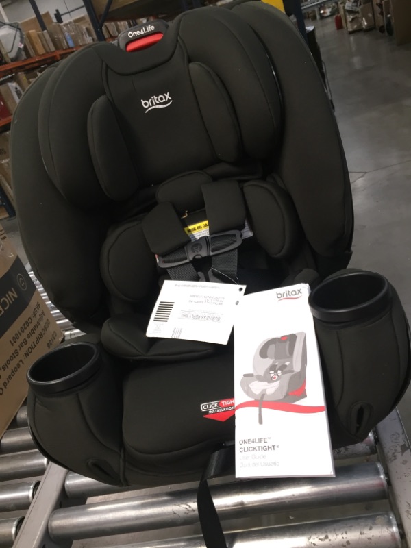 Photo 2 of Britax One4Life ClickTight All-in-One Car Seat, Eclipse Black
