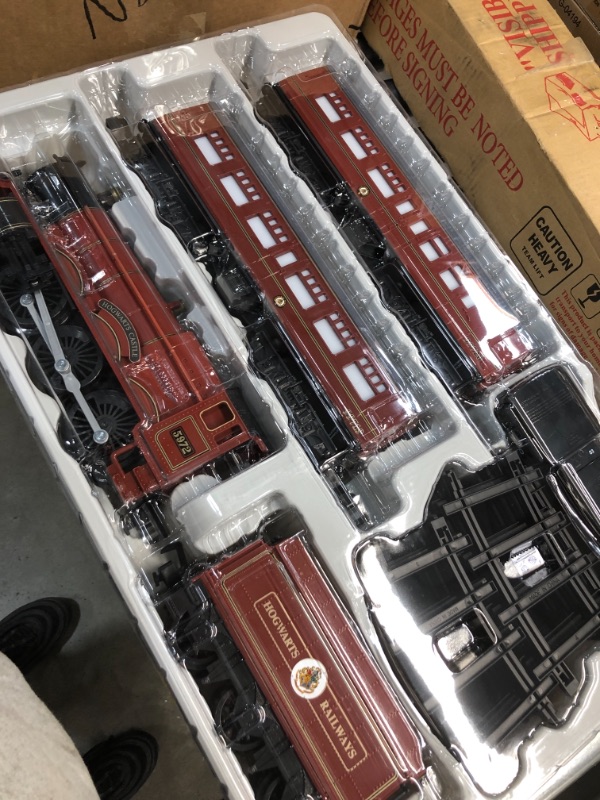 Photo 3 of Lionel Hogwarts Express Ready-to-Play 4-6-0 Set, Battery-powered Model Train Set with Remote
