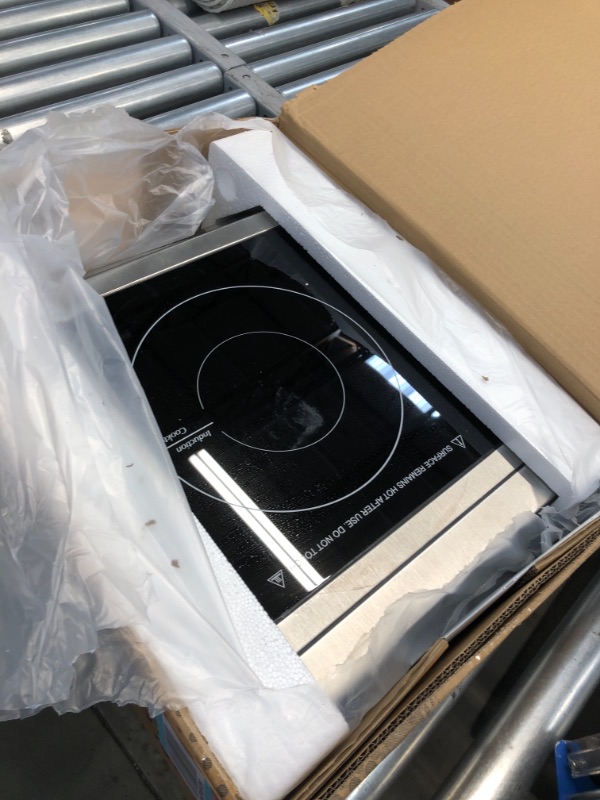 Photo 2 of Duxtop Professional Portable Induction Cooktop, Commercial Range Countertop Burner, 1800 Watts Induction Burner with Sensor Touch and LCD Screen, P961LS/BT-C35-D

