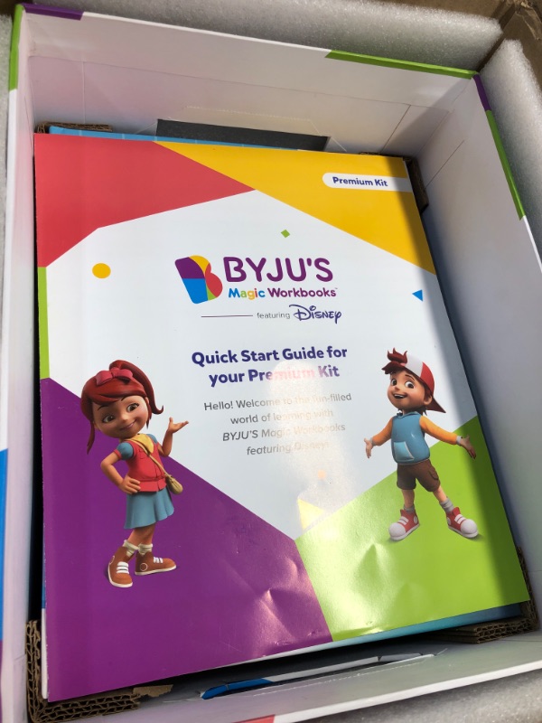 Photo 5 of **NEVER USED**
BYJU'S Magic Workbooks Featuring Disney Pre-K Premium Kit