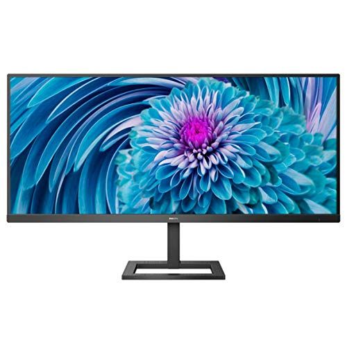 Photo 1 of Philips 343E2E 34" Frameless IPS Monitor, UltraWide Full HD 2560x1080, 123% SRGB/109% NTSC, 1ms 75Hz FreeSync, USB-C (w/PD up to 65W), Height Adjustab....****MISSING REMOTE***
