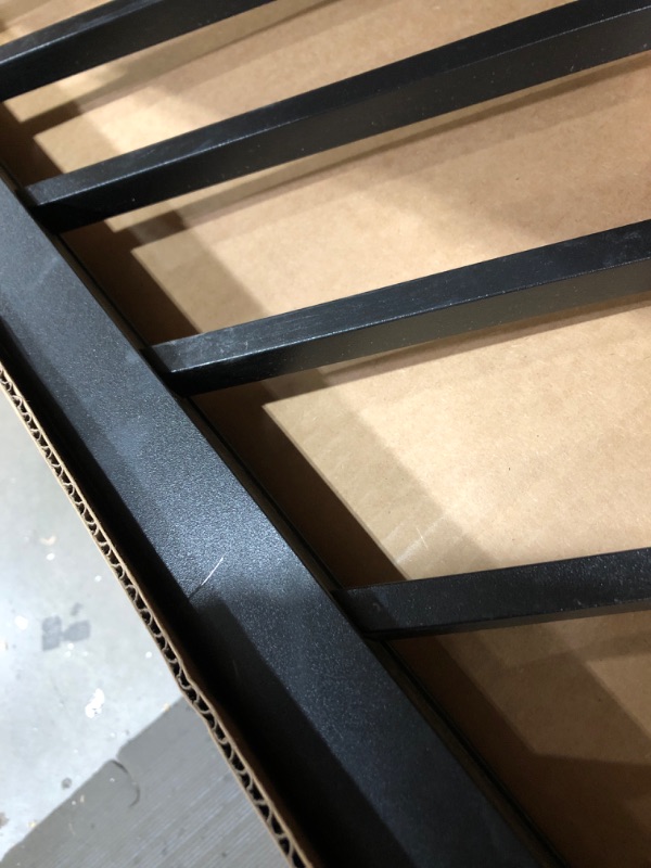 Photo 3 of  6 ft. x 36 in. Matte Black Aluminum Decorative Rail Stair Kit

