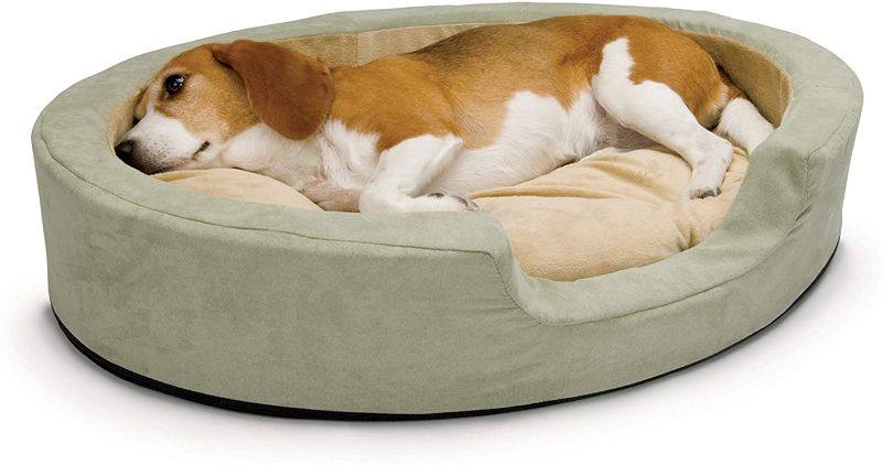 Photo 1 of **DAMAGED**
K&H PET PRODUCTS Heated Thermo-Snuggly Sleeper Indoor Pet Bed for Dogs,