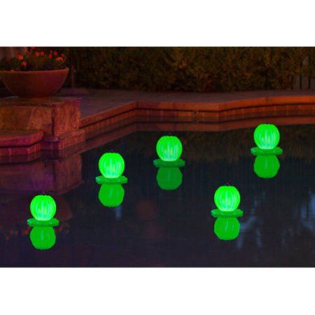 Photo 1 of **USED**
Poolmaster Floating Solar Swimming Pool Lantern - 2 Pack in Pink
