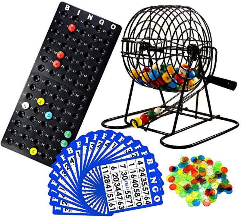Photo 1 of **INCOMPLETE**
Regal Games  Bingo Game Set with Bingo Cage, Bingo Board, Bingo Balls...only!!!!