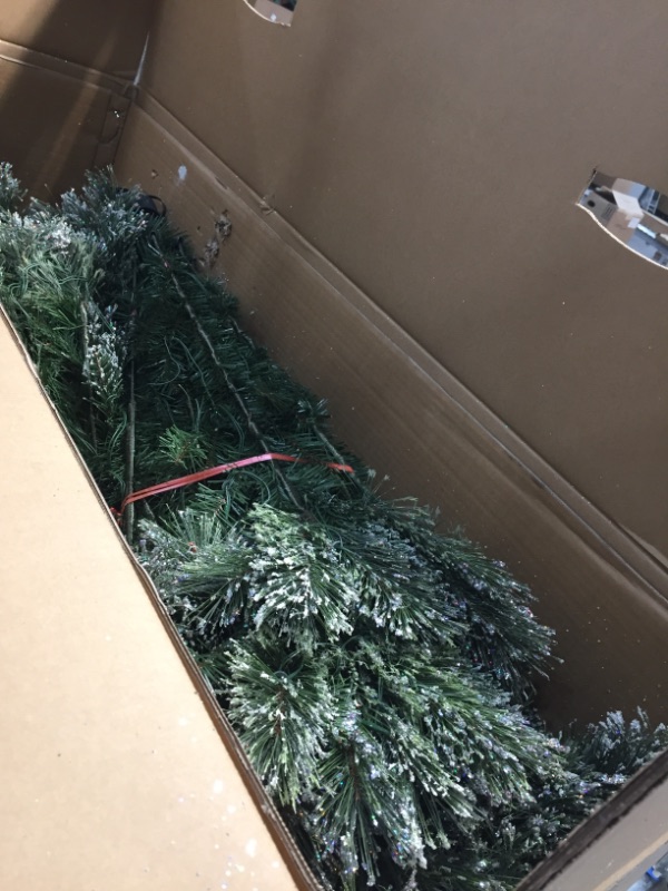 Photo 2 of **parts only *** 12 ft Sparkling Amelia Pine Pre-Lit Artificial Christmas Tree with 1300 Warm White Micro Fairy Lights
