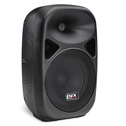 Photo 1 of LyxPro 8" Inch Passive DJ PA Speaker System XLR,1/4,Speakon, Connections Daisy Chain Compatible, 8 Ohm, Lightweight, Stand Mountable ,
