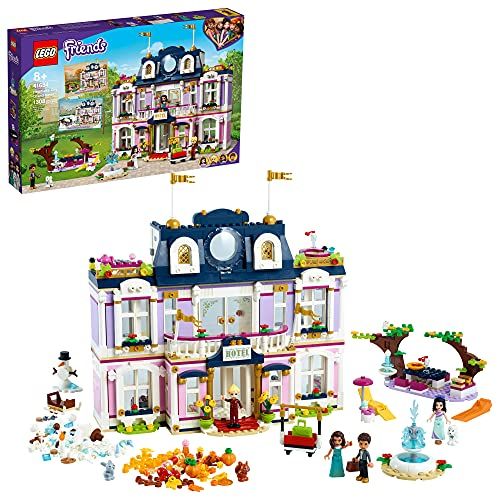 Photo 1 of LEGO Friends Heartlake City Grand Hotel 41684 Building Kit; Includes Emma, Stephanie, River and Amelia Mini-Dolls; New 2021 (1,308 Pieces)
