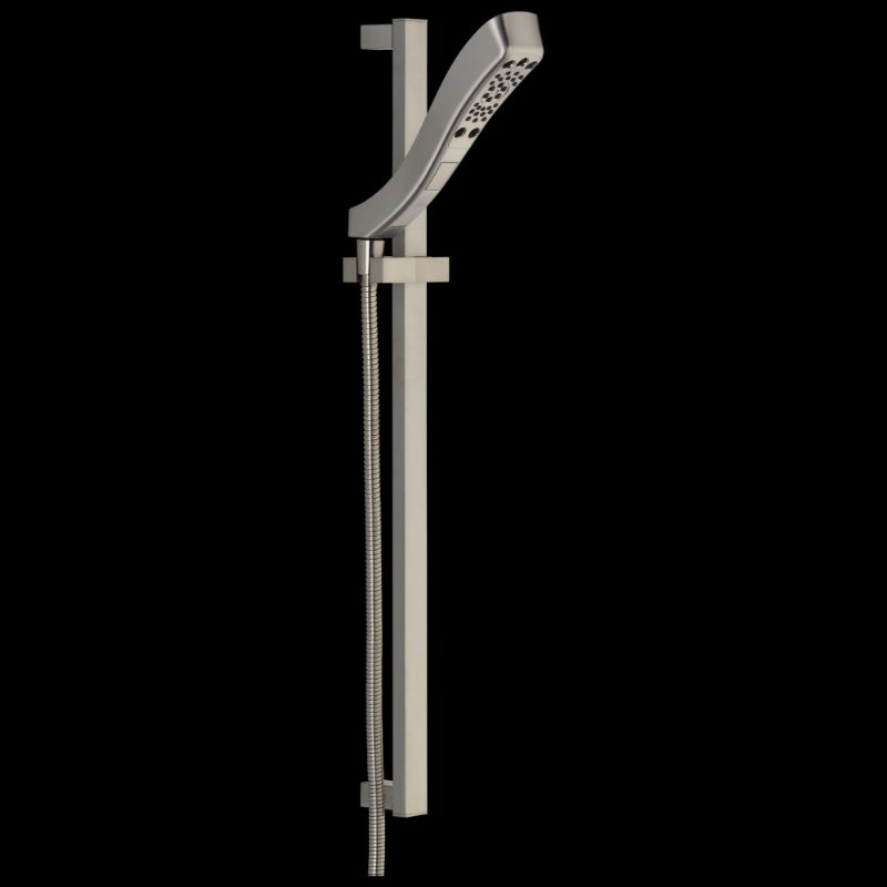 Photo 1 of 4-Spray H2OkineticÂ® Slide Bar Hand Shower in Stainless 51552-SS

