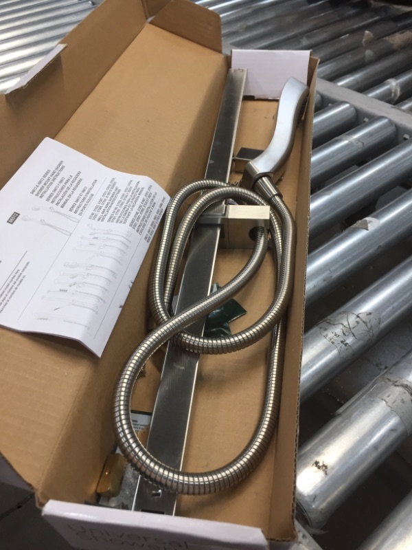 Photo 1 of 4-Spray H2OkineticÂ® Slide Bar Hand Shower in Stainless 51552-SS
