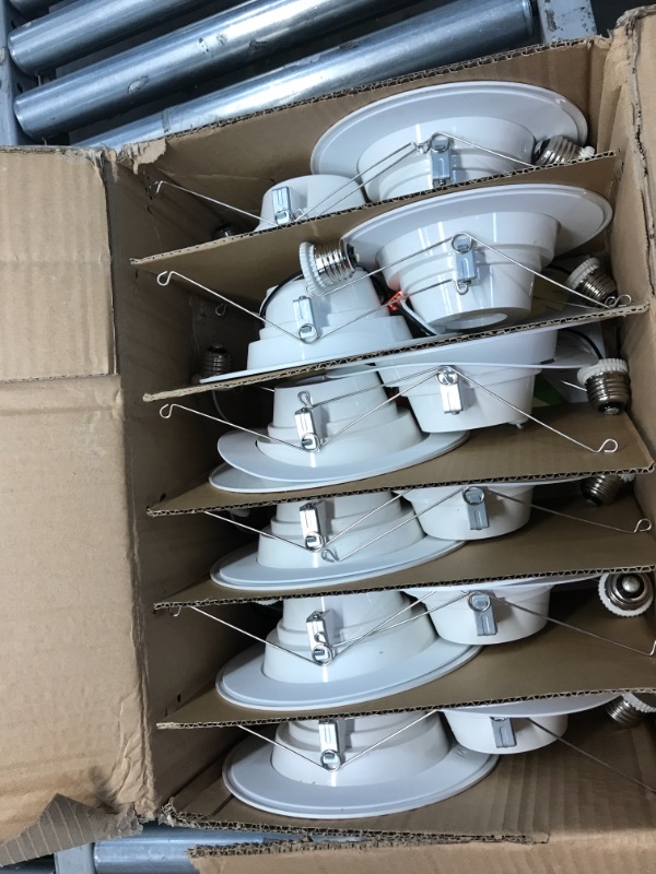 Photo 2 of Sunco Lighting 12 Pack 5/6 Inch LED Recessed Downlight, Smooth Trim, Dimmable, 13W=75W, 965 LM, 5000K Daylight, Damp Rated, Simple Retrofit Installation - UL
