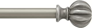 Photo 1 of (cosmetic damage from shipping)
Kenney 71632 Rachel Standard Decorative Window Curtain Rod, 48 to 86-Inch, Italian Pewter
