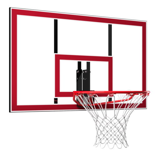 Photo 1 of 791351 Spalding Basketball Backboard and Rim Combo 44 in. Polycarbonate
