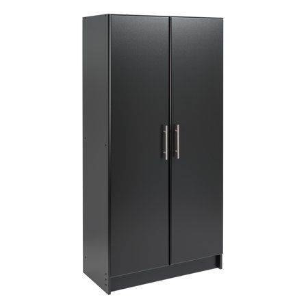 Photo 1 of **PARTS ONLY**
Prepac Elite 32" Storage Cabinet - Black Black
