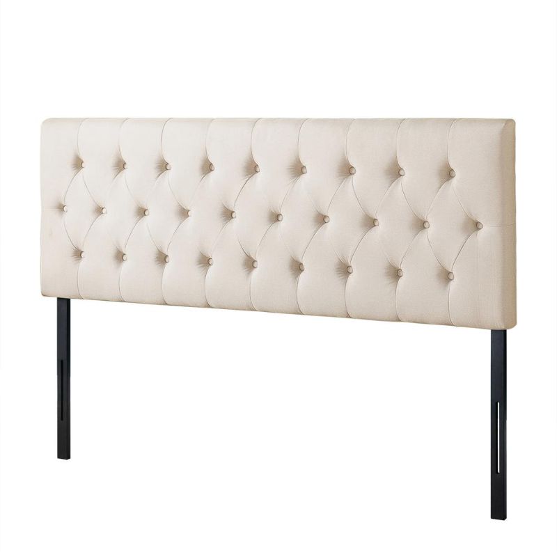 Photo 1 of **NEW**
Zinus Trina Upholstered Headboard / Button Tufted Upholstery / Adjustable Height / Easy Assembly Taupe Queen
