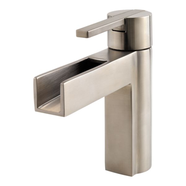 Photo 1 of ***FACTORY/STRAPPED/SEALED***Vega Single Control 4" Centerset Bathroom Faucet in Brushed Nickel
