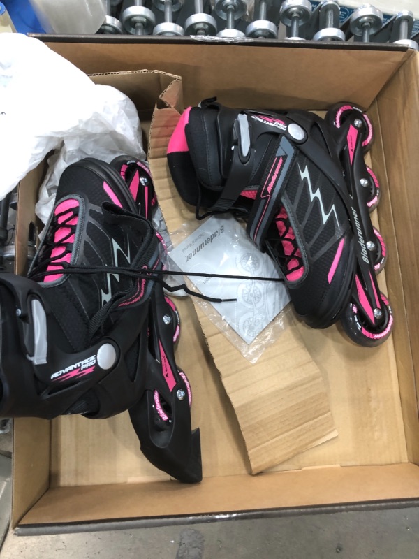 Photo 2 of Bladerunner by Rollerblade Advantage Pro XT Women's Adult Fitness Inline Skate, Pink and Black Inline Skates
SIZE 8US.